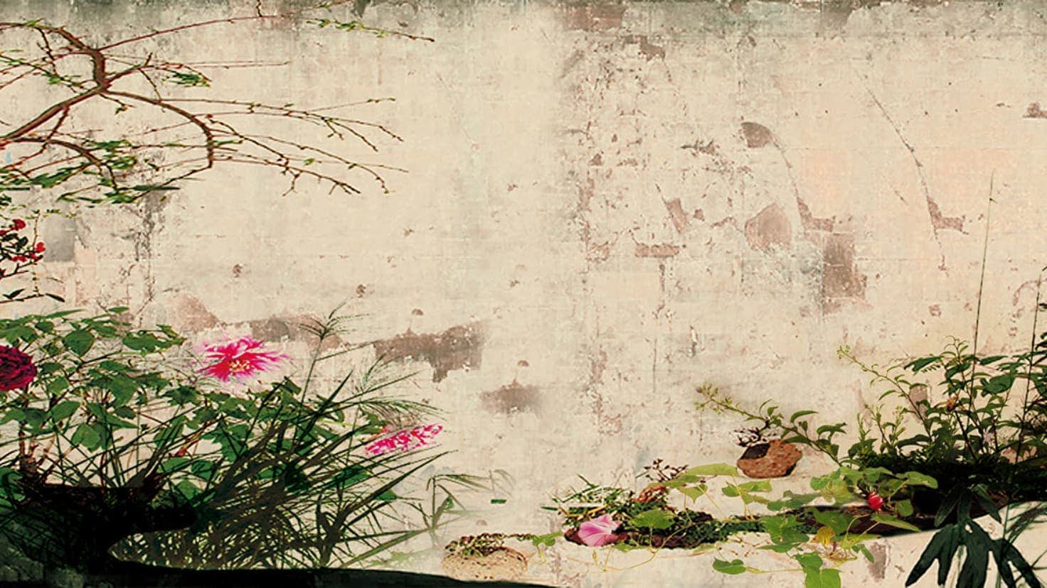 小瀬村真美　四季草花図 - 春、夏、秋　Flowering Plants of the Four Seasons - Spring, Summer, Autumn　2006