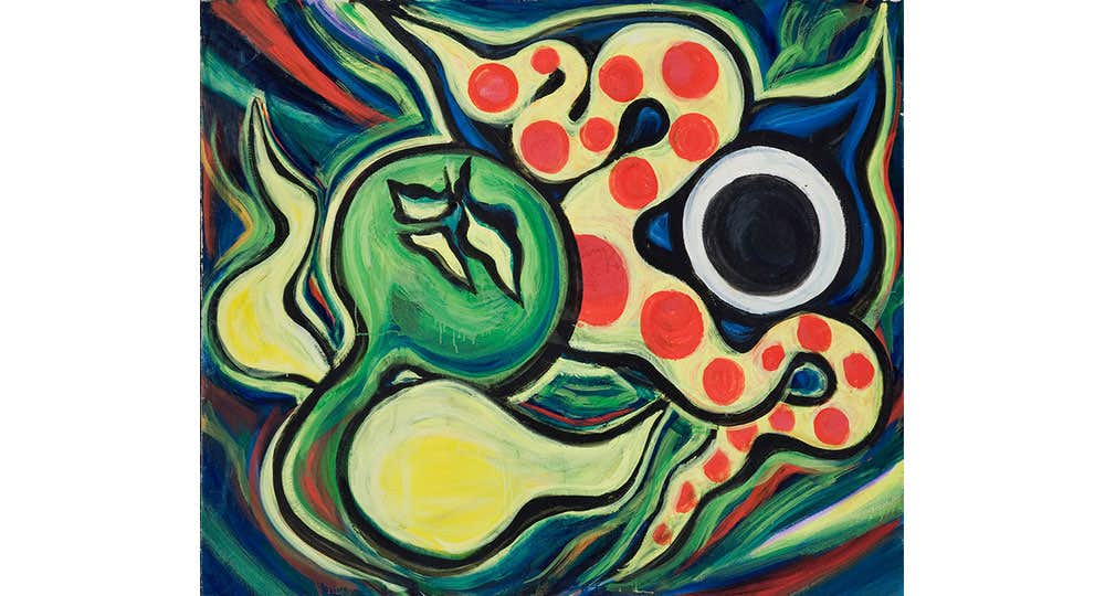 ■岡本太郎■陶板画■昭和51年■記念品■ 　　岡本太郎のコレクターズアイテム 岡本太郎の1世紀（岡本太郎記念館）｜美術手帖