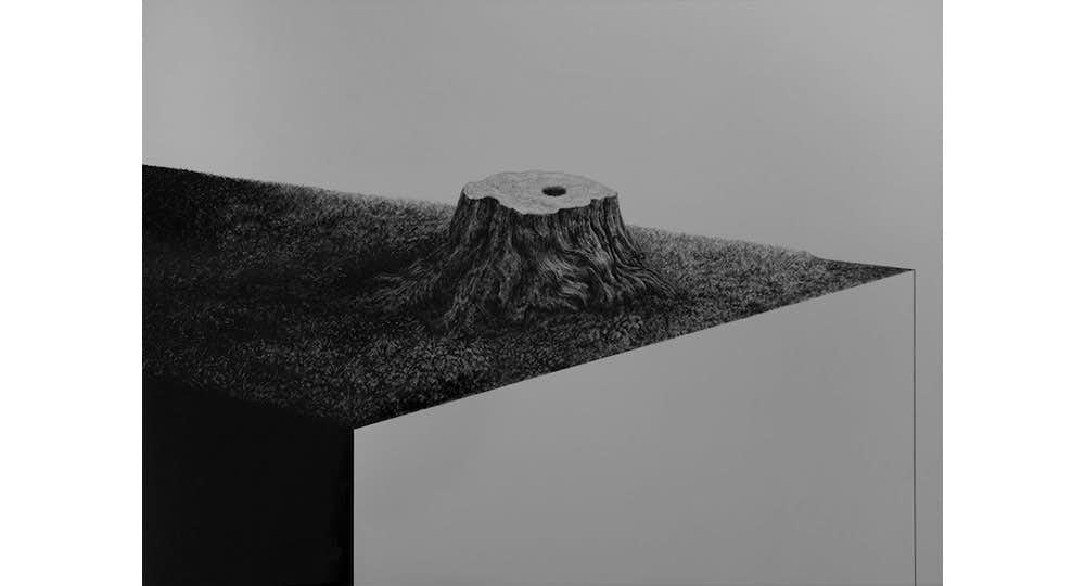 真作/野崎泰山/正岡子規の句/しぐれ山村風景図　4/4　/布袋屋掛軸HD-465 真作/野崎泰山/正岡子規の句/しぐれ山村風景図 4/4 /布袋屋掛軸