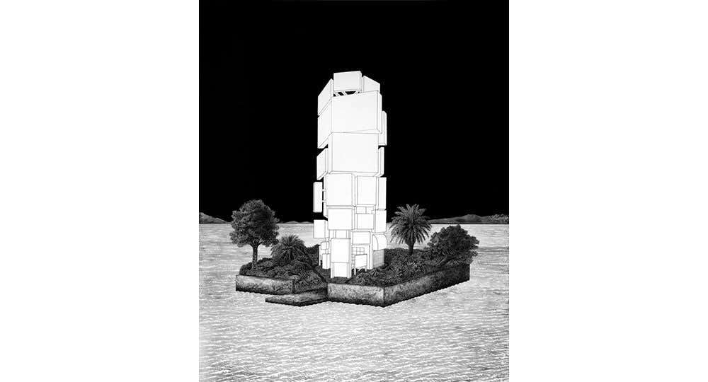 片山高志 個展「矩形の庭」（京都岡崎 蔦屋書店 GALLERY EN