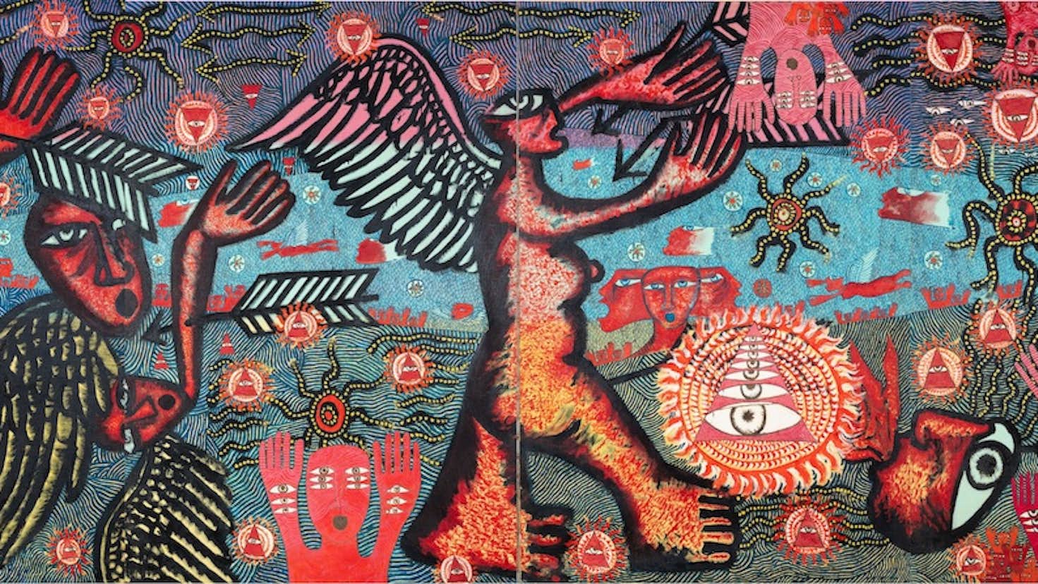 桜井孝身・櫻井共和「九州派をつくったもの、九州派からうまれたもの」(銀座 蔦屋書店 GINZA ATRIUM)|美術手帖