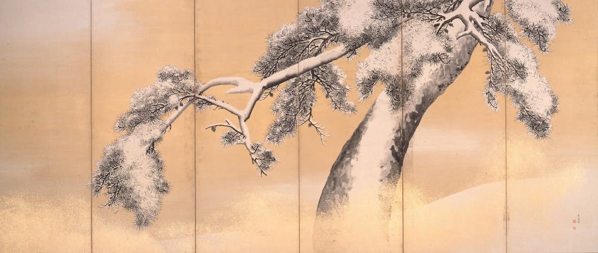 掛け軸2本 相原窓雪作 しだれ桜図、星野国光作 昇龍図 掛け軸2本 相原窓雪作 しだれ桜図、星野国光作 昇龍図