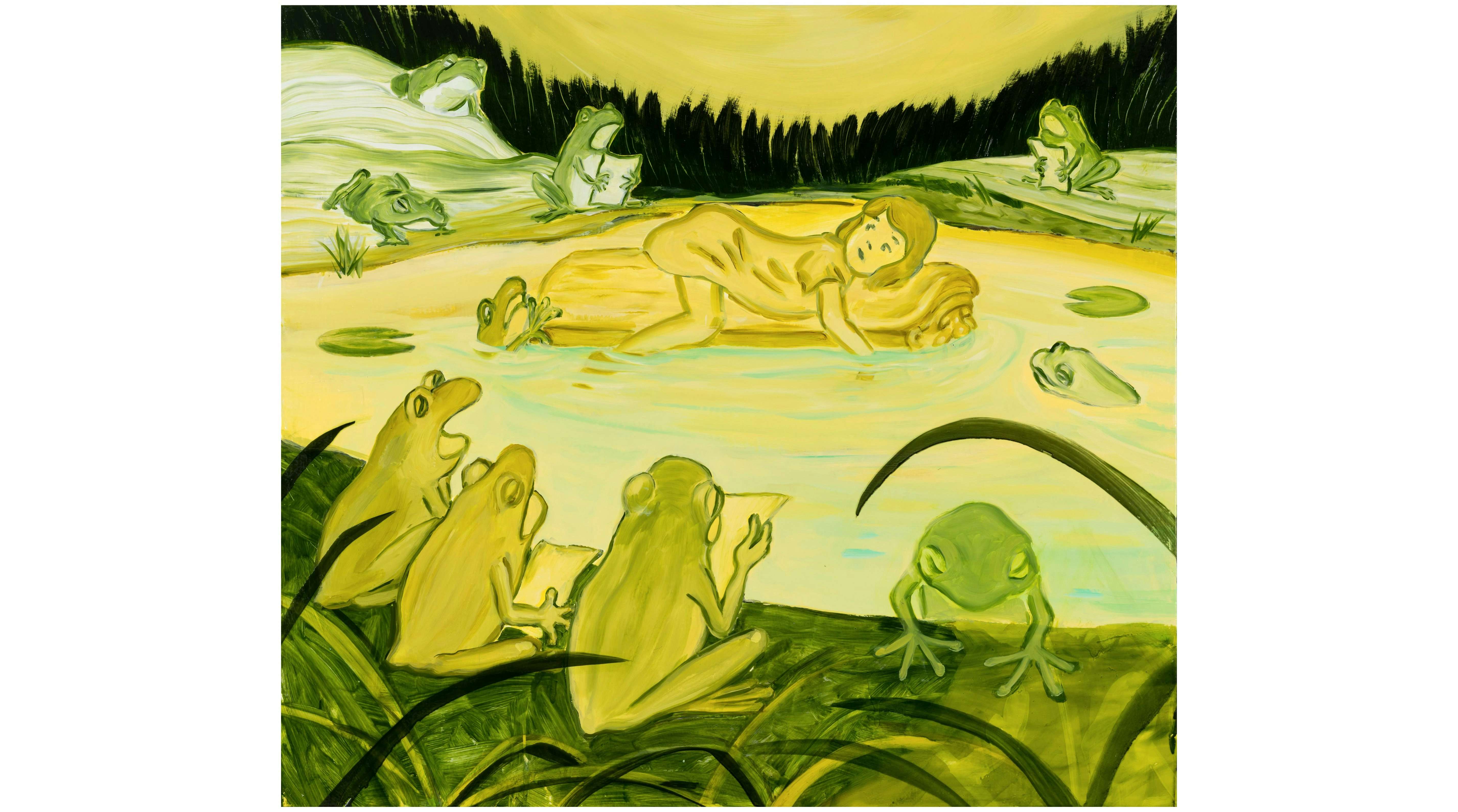 石田恵嗣 個展「短編集 カエルの唄」（アートフロントギャラリー