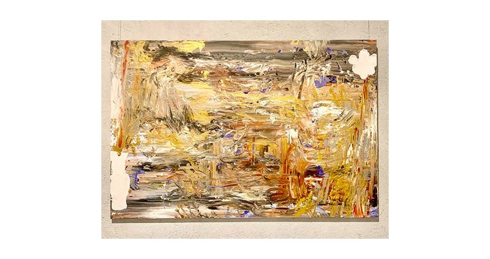 東京都美術館　出品入選絵画② 【爽朝の輝き】 石川画廊では宮間夕子の個展「昼夜行」が開催中。赤やオレンジ