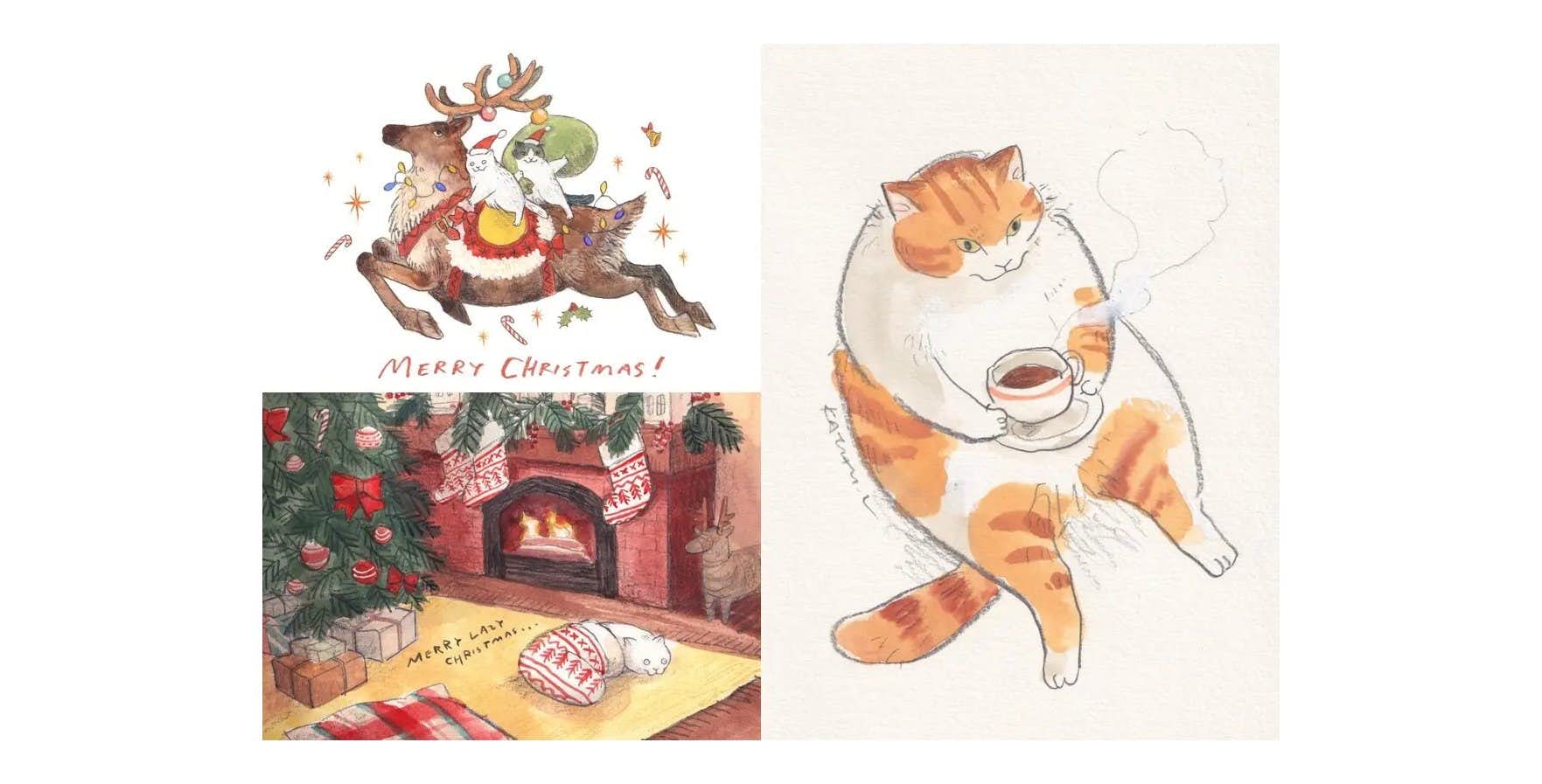 黒山 Kathy Lam「The Cup Cats」(銀座 蔦屋書店)|美術手帖 黒山 Kathy Lam「The Cup Cats」(銀座 蔦屋書店)|美術手帖