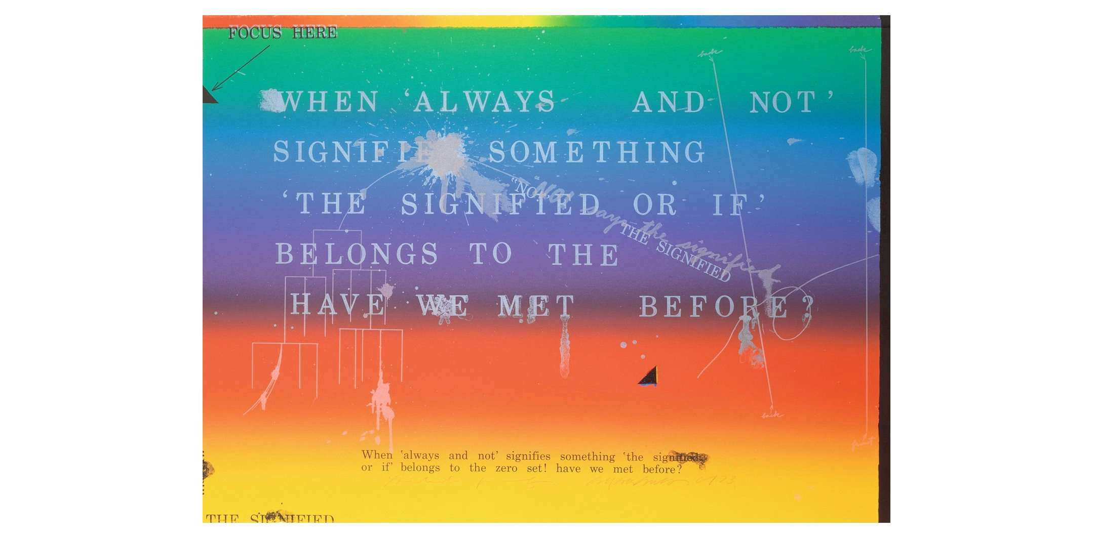 荒川修作 Meaning of Colors（岐阜現代美術館 大地館）｜美術手帖