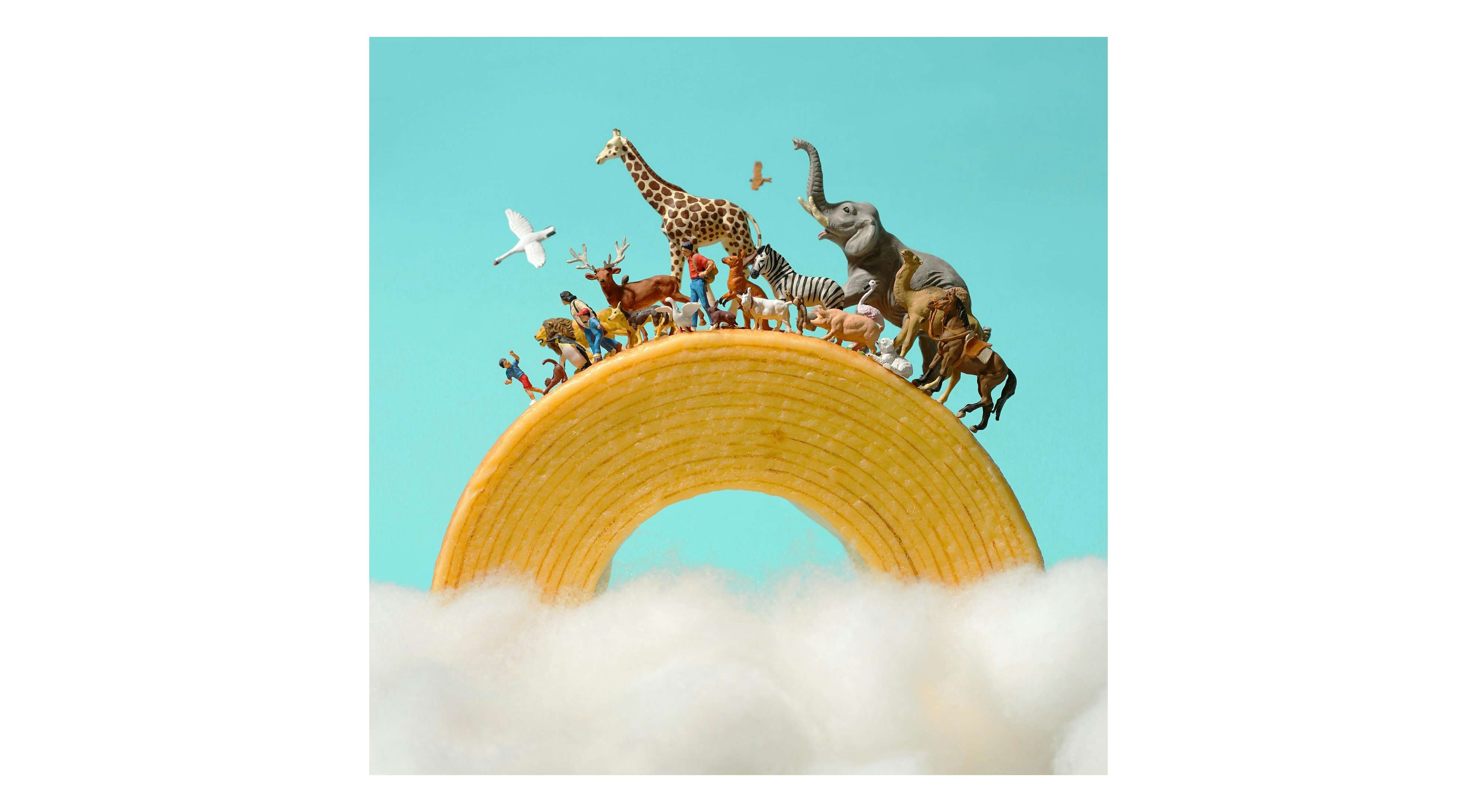 【未開封】東浜投手ミニチュアグラブ MINIATURE LIFE展 2 田中達也 見立ての世界（横浜髙島屋