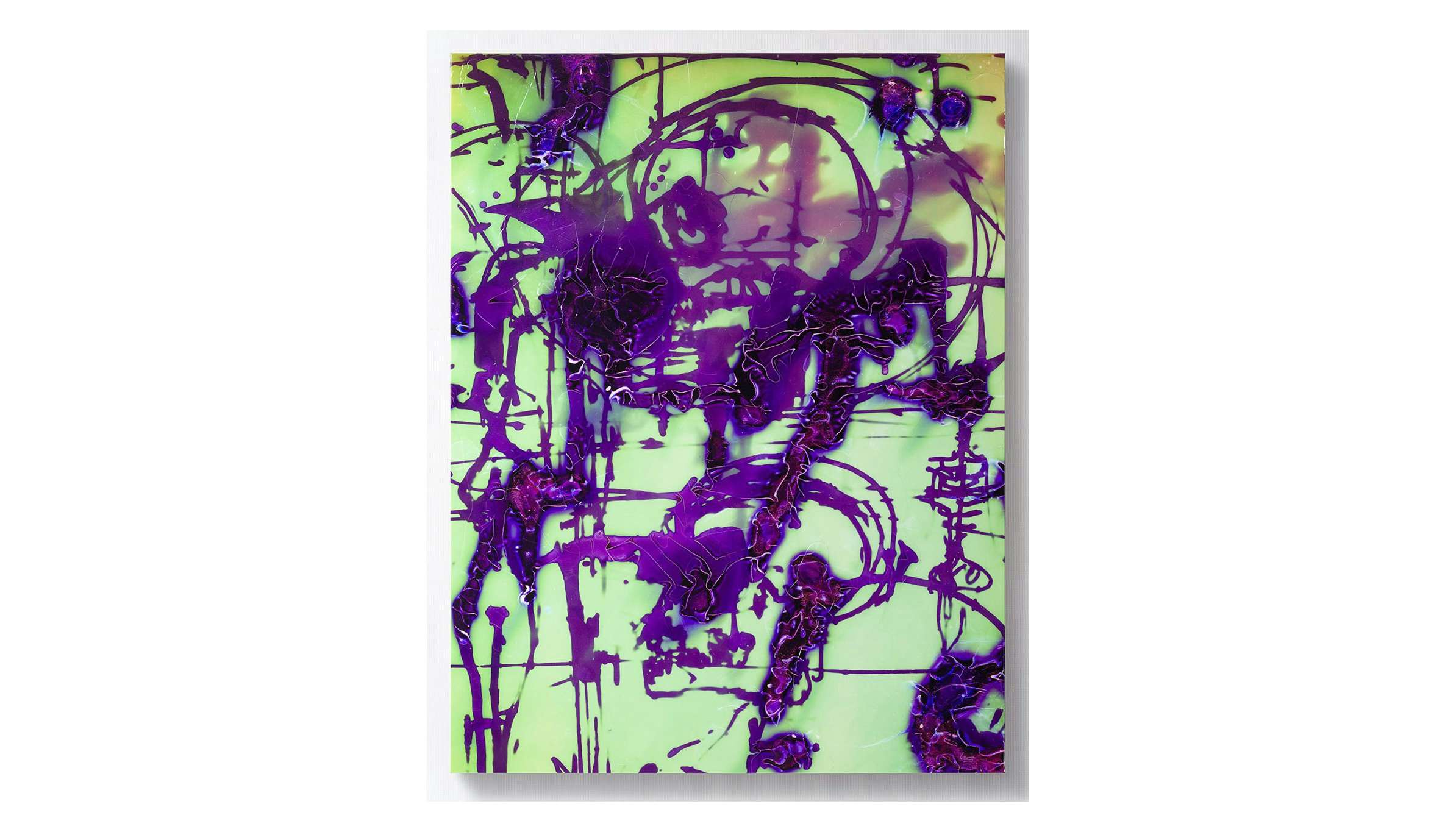 【真作】絵画　勅使河原純　アクリル画10号　風曵花影　美術評論家　名品　T45 真作】絵画 勅使河原純 アクリル画10号 風曵花影 美術評論家