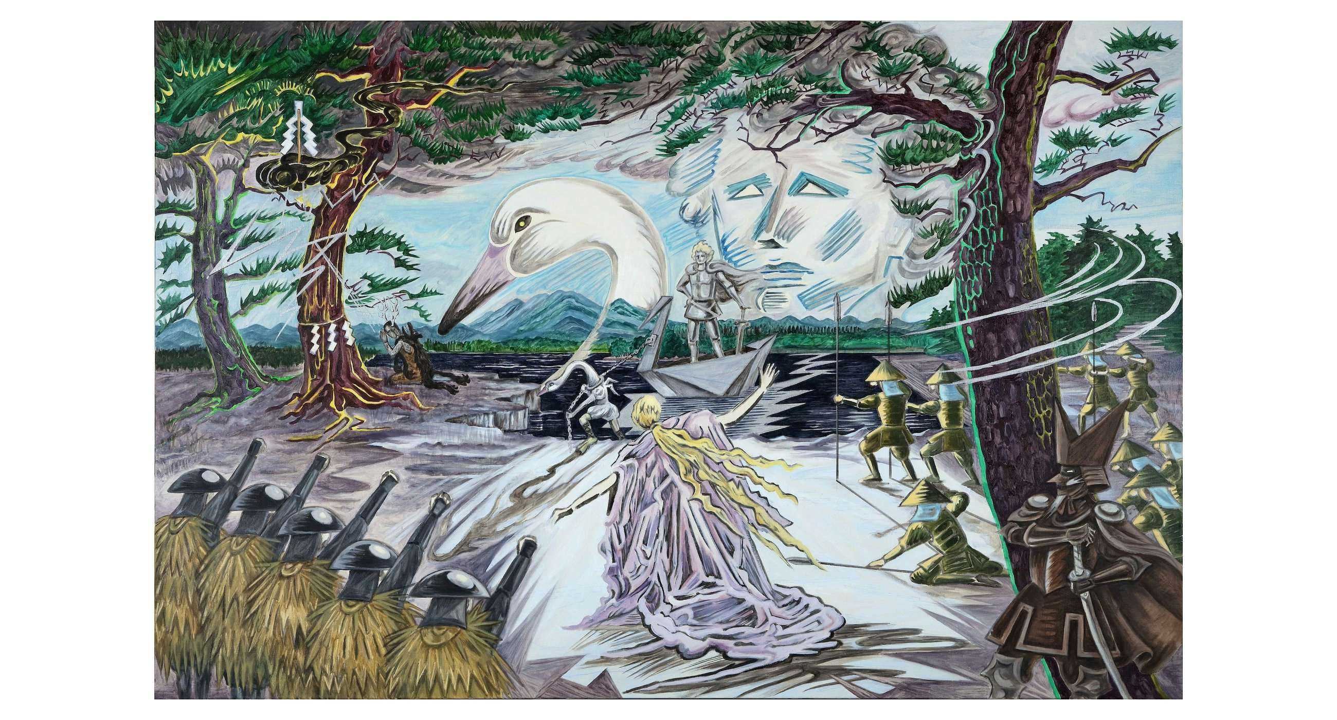 日本を代表する染色家・柚木沙弥郎の最新作と新商品原画を紹介する展覧