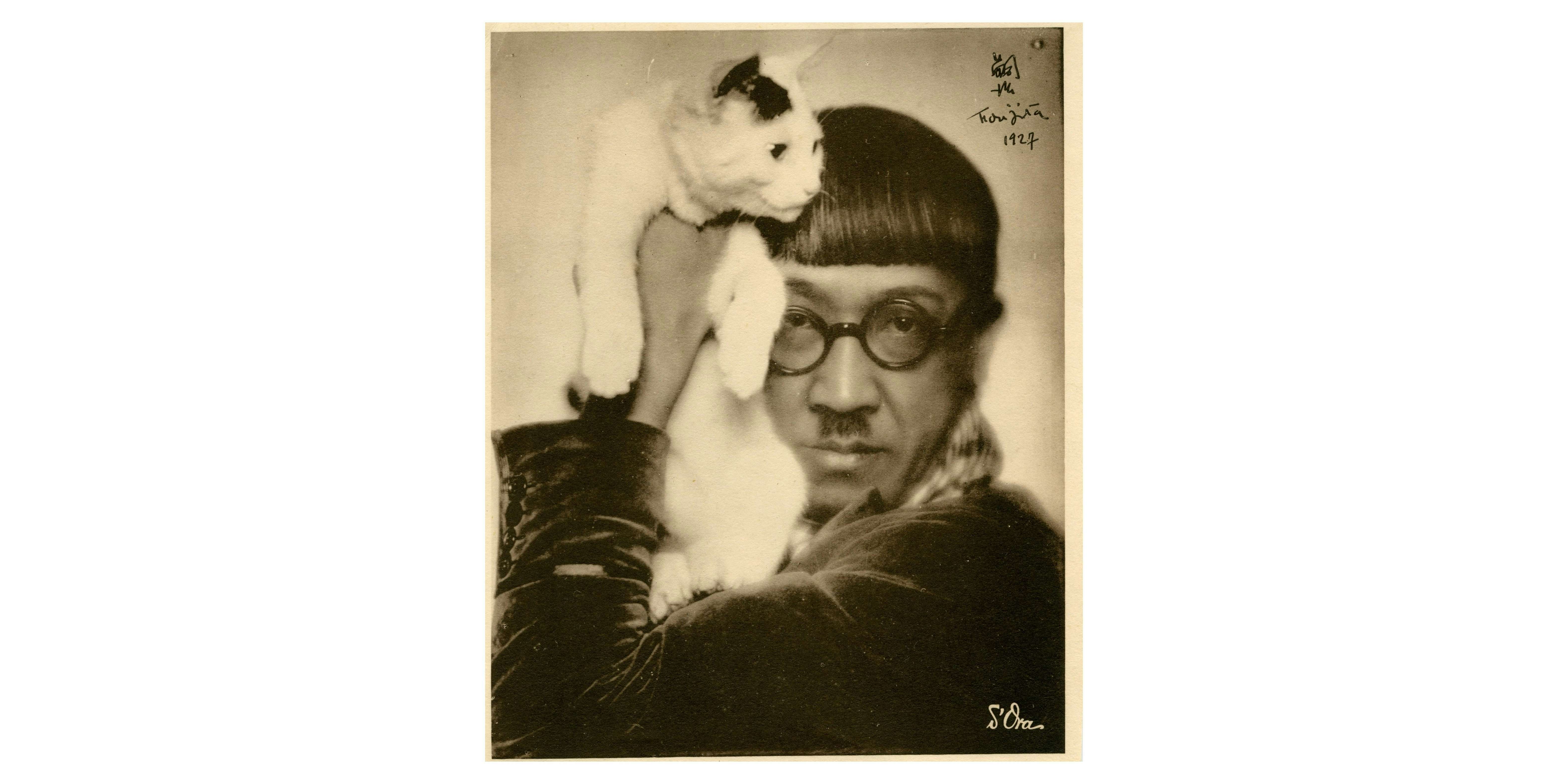 藤田嗣治 絵画と写真（札幌芸術の森美術館）｜美術手帖