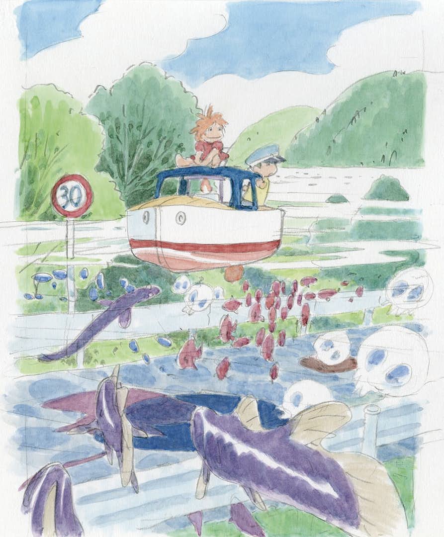 ジブリの動画家 近藤勝也展 新潟県立万代島美術館 美術手帖