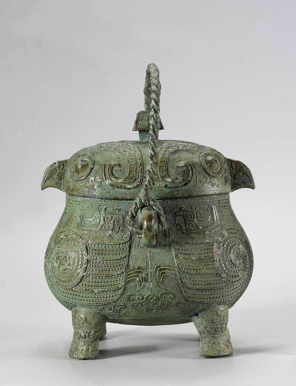 中国美術 商様式の青銅器 - 置物