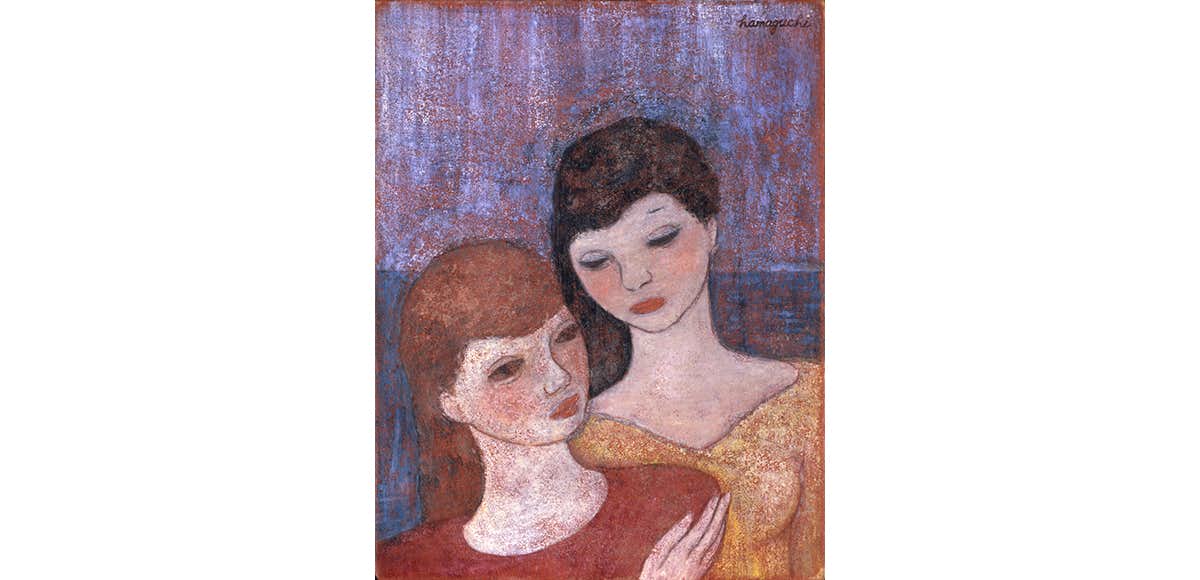 浜口美和、【自然賛歌（花舞う刻）】、希少な額装用画集より、新品額装付 生誕110年 浜口陽三銅版画展 憧れ -伊豆と浜口陽三-（ミュゼ浜口