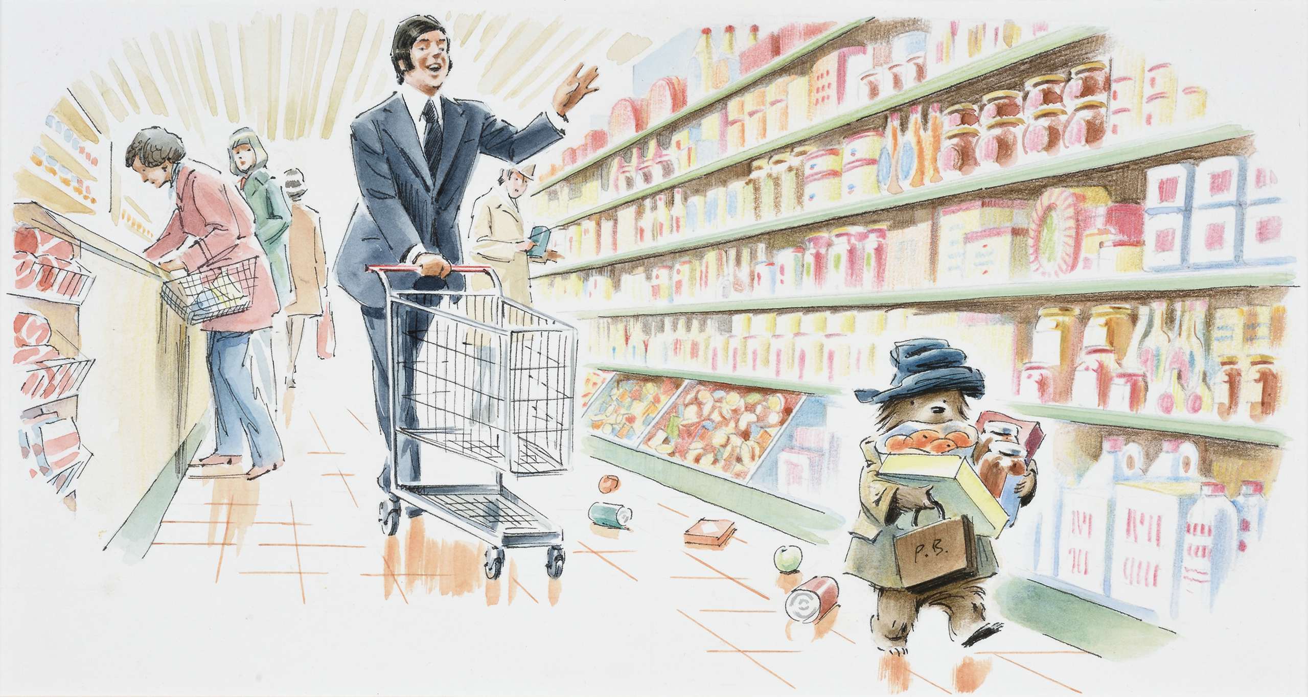 くまのパディントン™展（郡山市立美術館）｜美術手帖