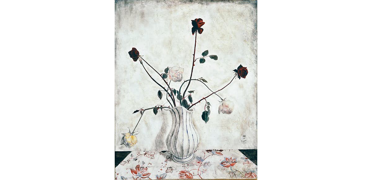 藤田嗣治、【タピスリーの裸婦】、希少な画集より、新品高級額 Yahoo!オークション - 藤田嗣治 〈タピスリーの裸婦〉 希少な