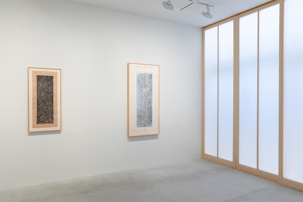 アラブのギャラリーで購入した美術品 ジャスパー・ジョーンズ「Usuyuki」展(ファーガス・マカフリー