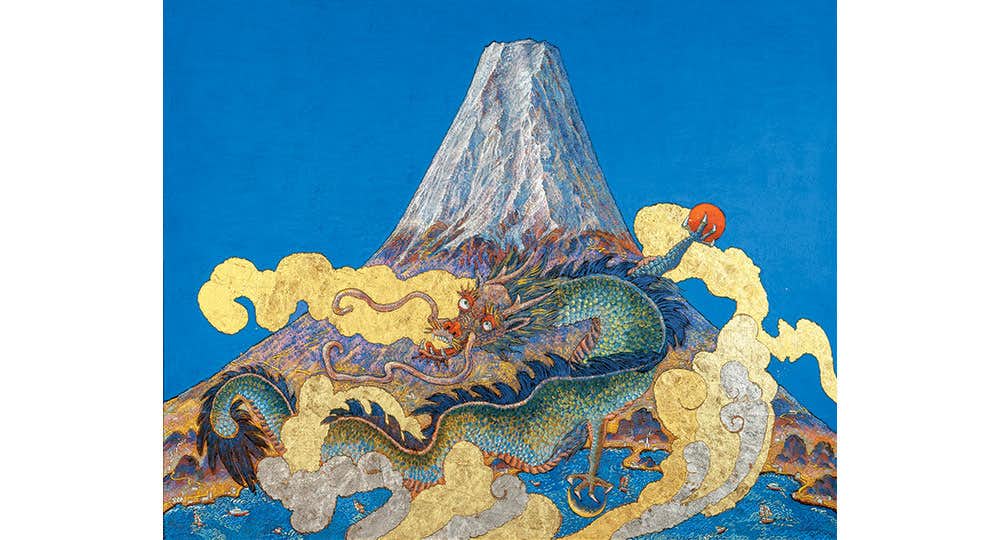絹谷幸二の世界 －富士山を中心に－（ふくやま美術館）｜美術手帖