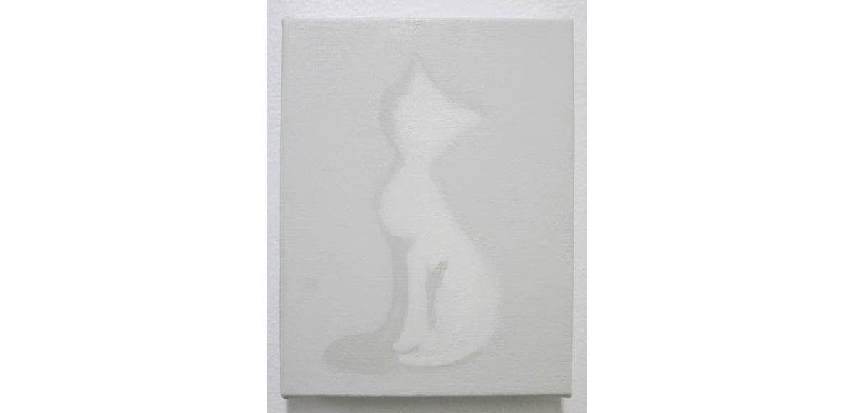 ま*ゆ様 じーっと見つめて　　絵画原画 ○ 展示10/26(日)まで ○ 大阪JITSUZAISEI にて開催中の ｢THE