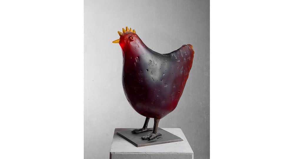 ART695 「宇宙空間(ラベンダー)」 チェコの銅版画 インテリア