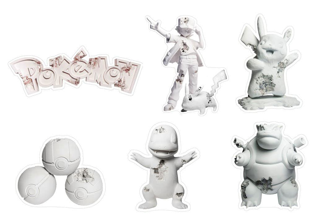 Daniel Arsham × Pokémon「Relics of Kanto Through Time」（PARCO