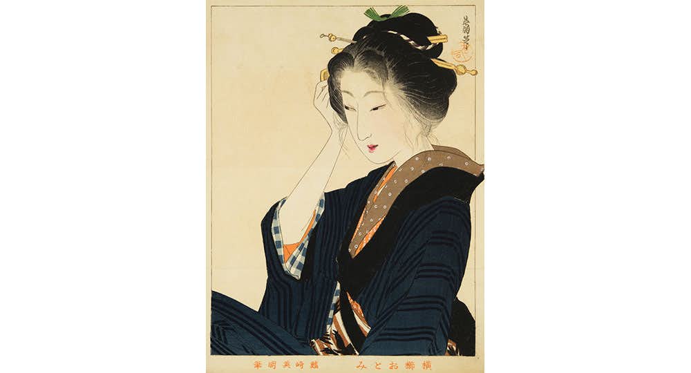 天才絵師・鰭崎英朋の美人画（佐野美術館）｜美術手帖