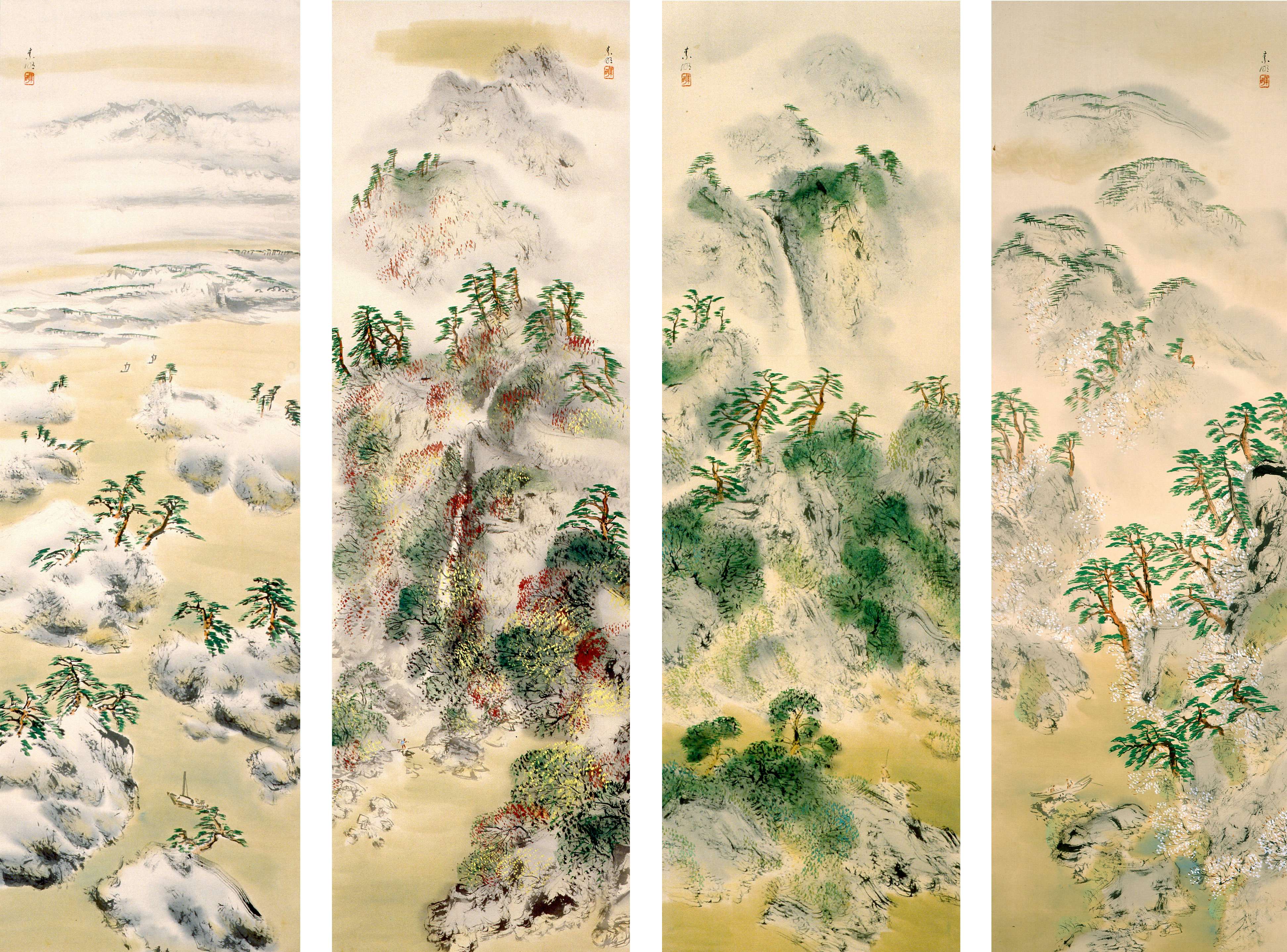 東山魁夷と四季の日本画（山種美術館）｜美術手帖