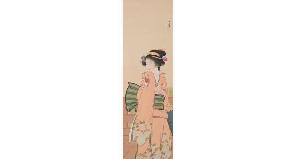 日本画 早春の朝 日本画 早春の朝 (瀬戸内の日本画家たち(笠岡市立竹喬美術館