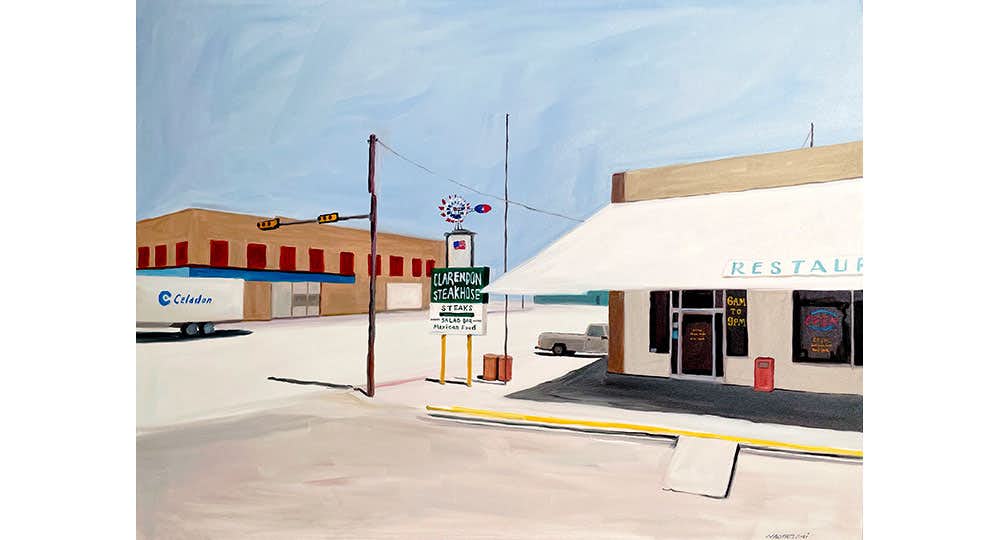 辰巳菜穂展「空、影、路地 - Sky, Shadow, Alley -」（SCÈNE）｜美術手帖