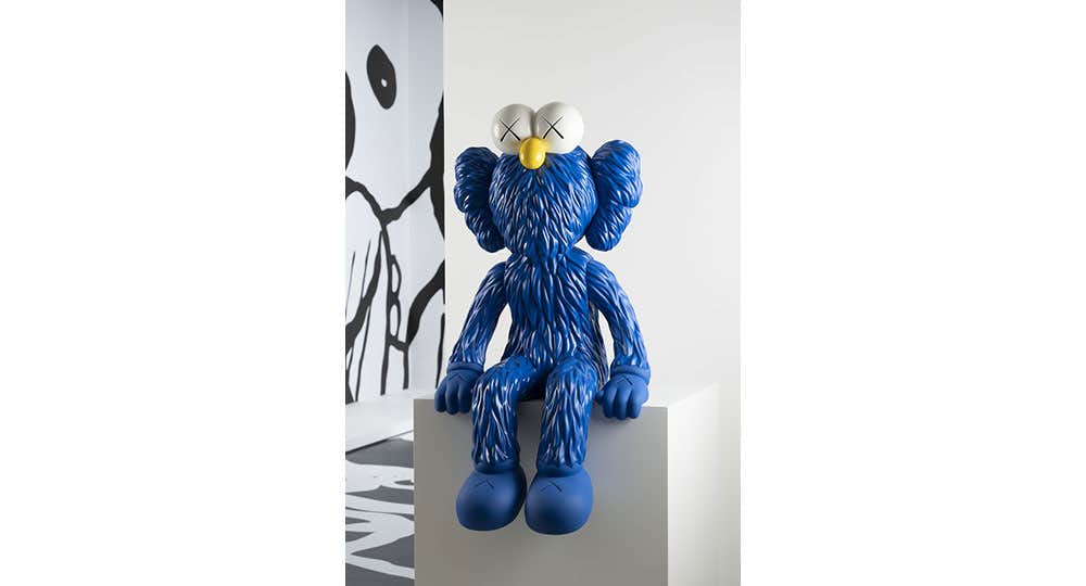 KAWS TOKYO FIRST ハンカチ 2種類セット NO EXIT・TIDE カウズ 
