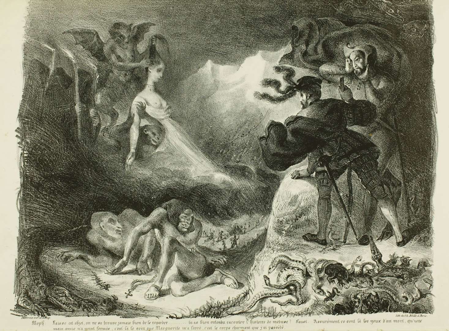 描かれた文学 ドラクロワとシャセリオー