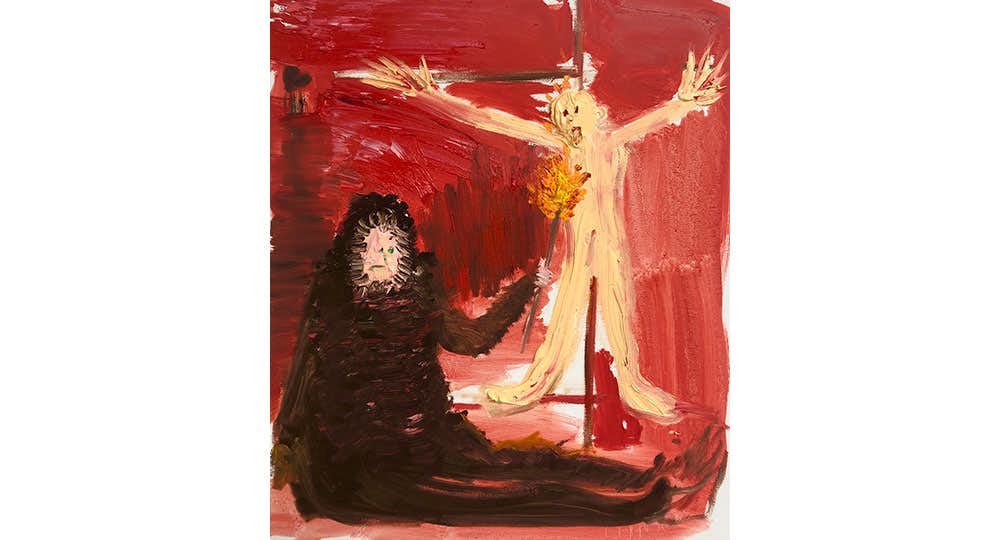 飯田美穂 image goya saturday night 油彩画 原画 【公式通販】