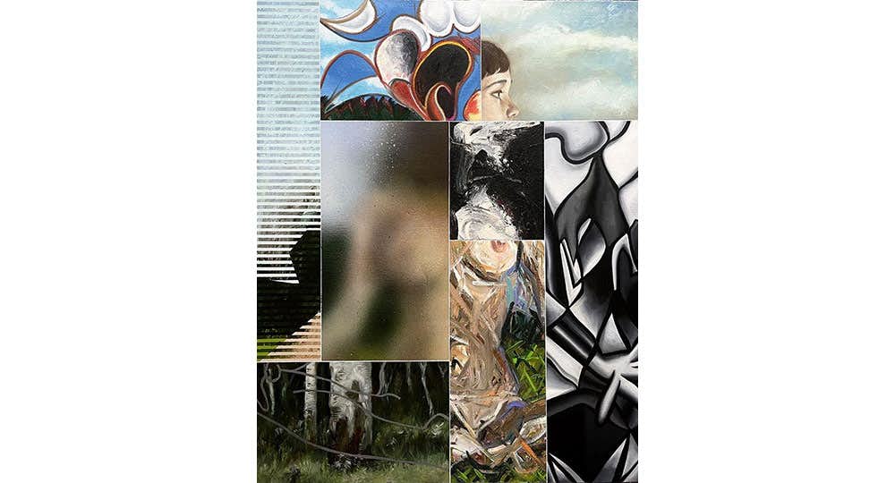 星山耕太郎 個展「Psychological Collage III NAKED」（ロイドワークス