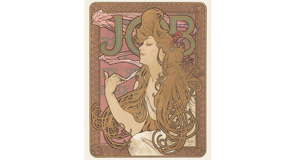 アルフォンス・ミュシャ 「Salon Des Cent-百人展-1896年ベル