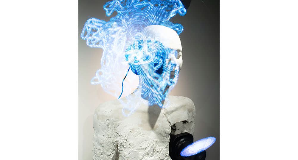 磯村暖「作品」ミクストメディア「んがんたんぱ展」