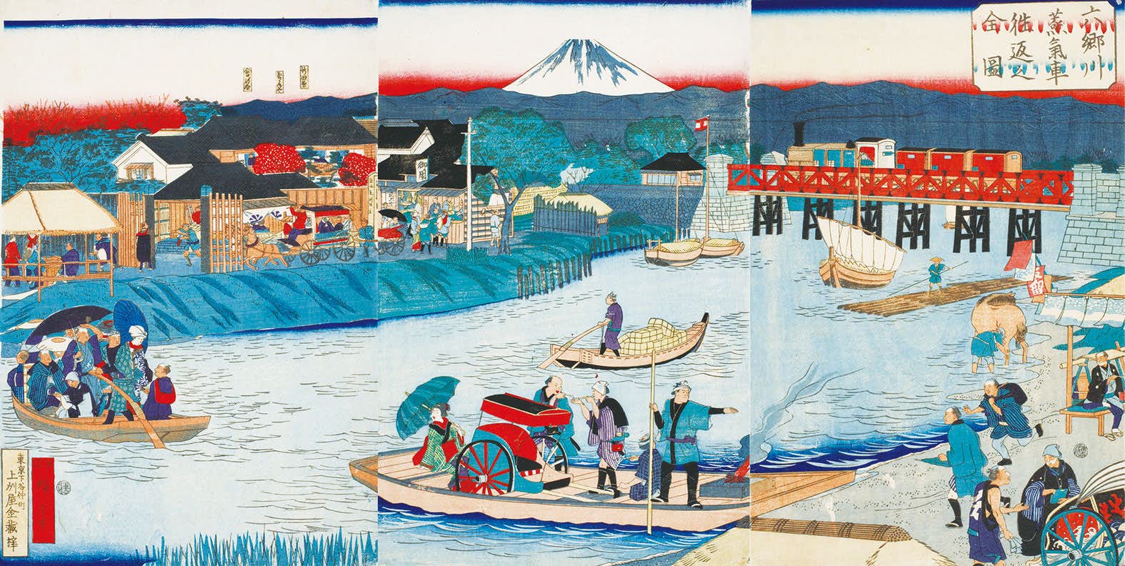 開通150周年記念 近代日本をつくった鉄道絵（川崎浮世絵ギャラリー