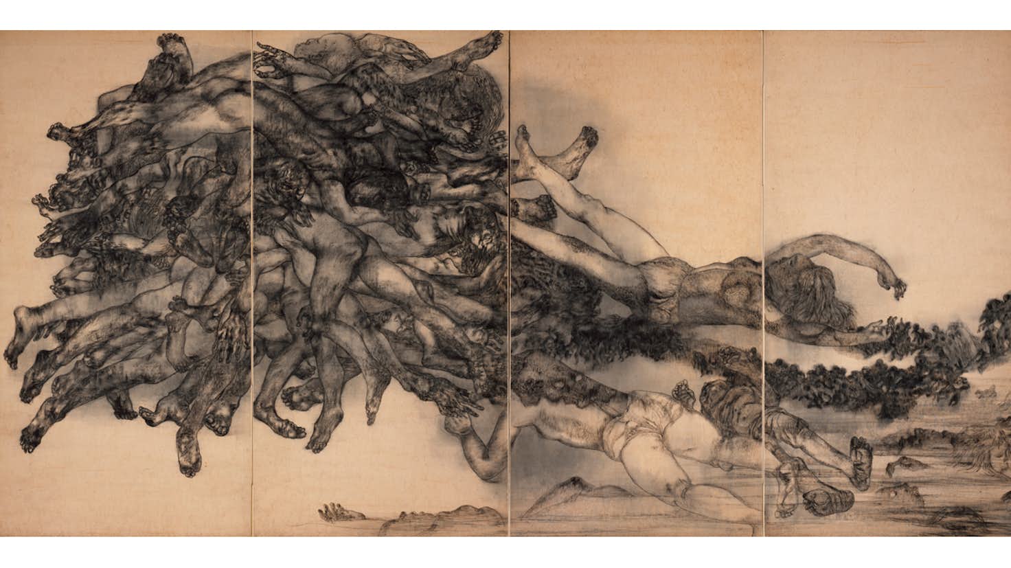 想像力で描き出す戦争の痛み 絵画と想像力 展でベルナール ビュフェと丸木夫妻が邂逅する 美術手帖