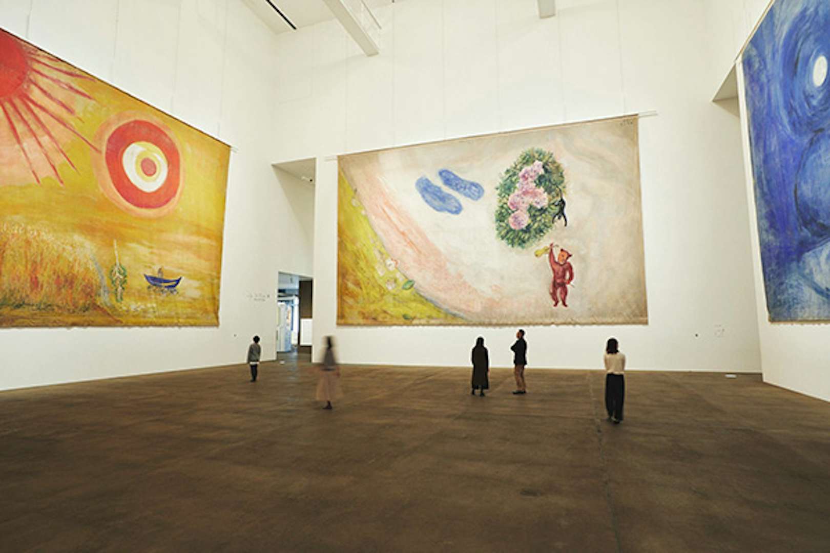 シャガール作品の知られざる 奥行き に迫る 巨大背景画4作品も同時公開 美術手帖