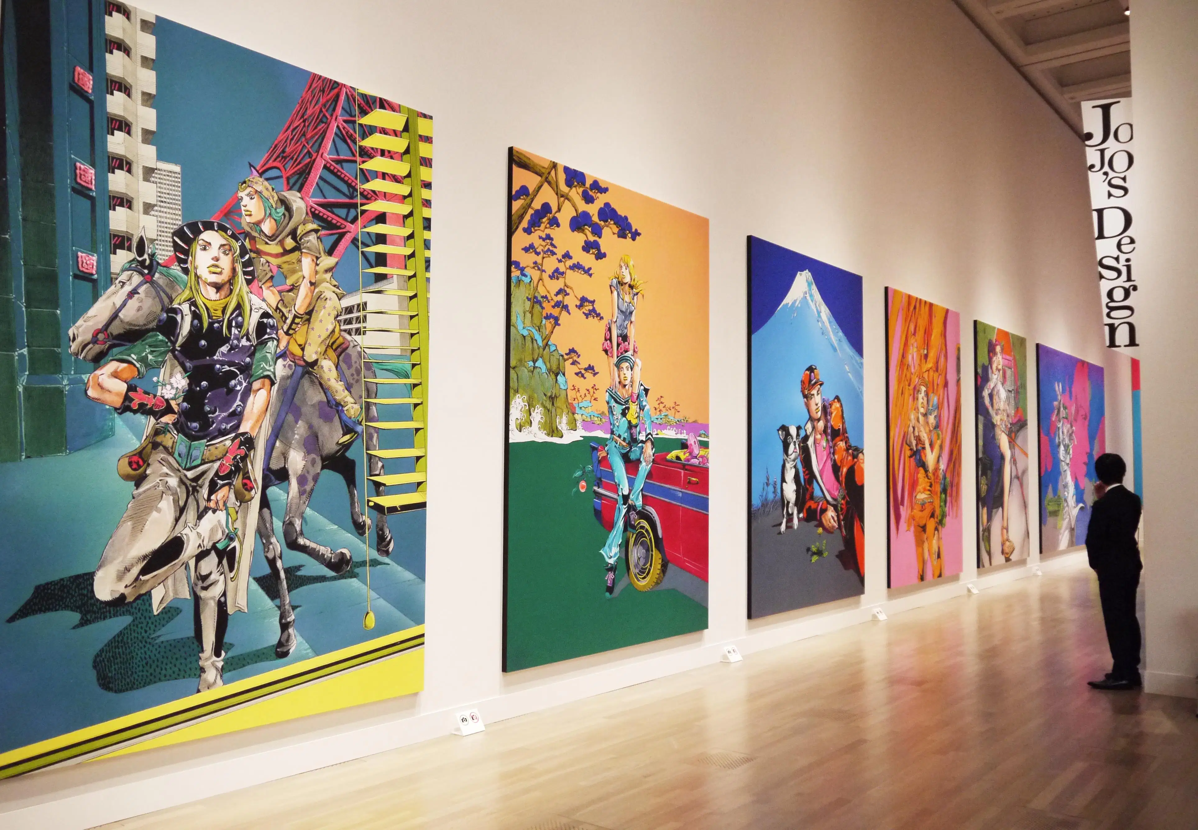 「荒木飛呂彦原画展 JOJO 冒険の波紋」が国立新美術館で開幕。30年分の「ジョジョの奇妙な冒険」を様々な角度から堪能する｜画像ギャラリー 1 ...