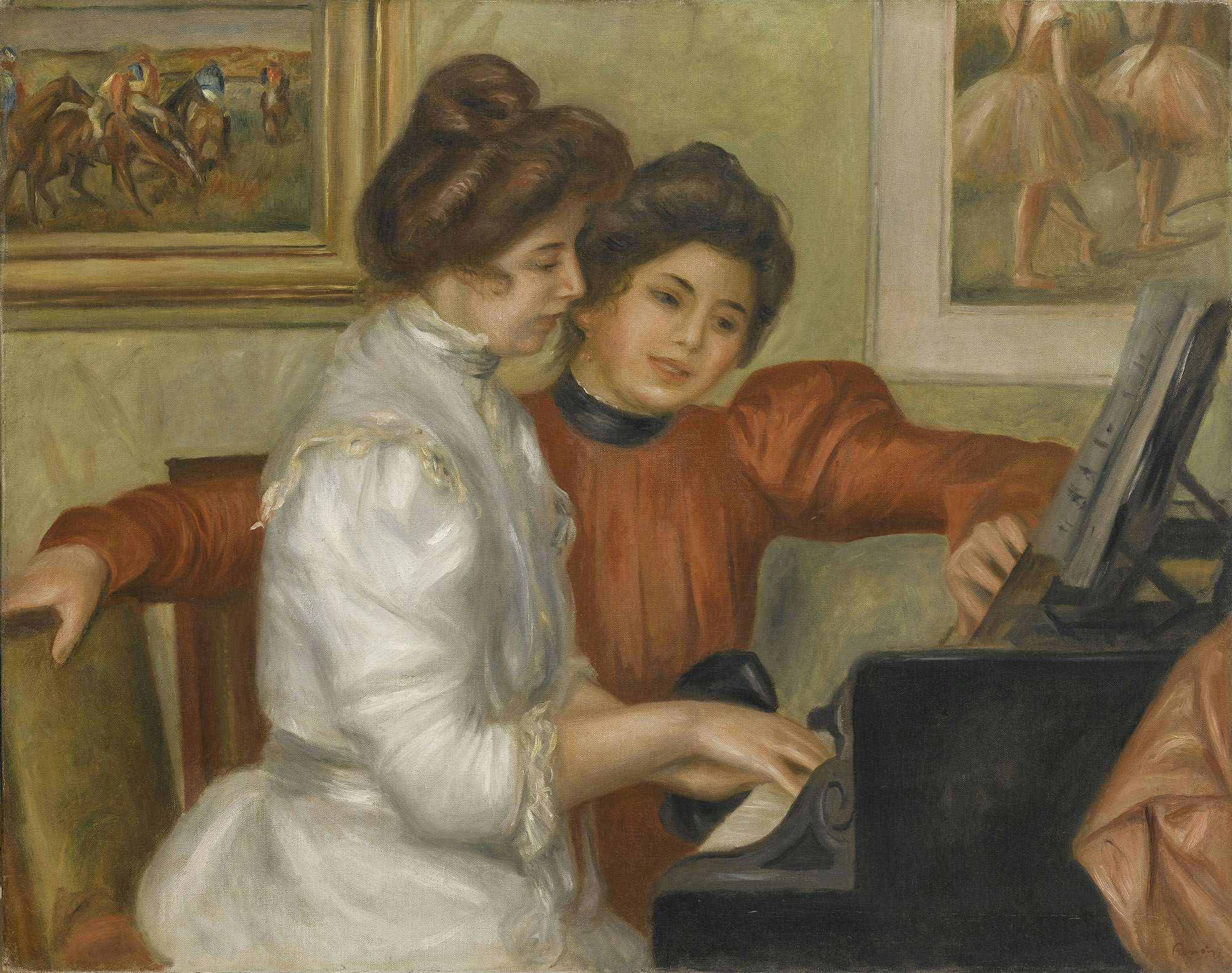 ルノワール《ピアノを弾く少女たち》も。オランジュリー美術館 