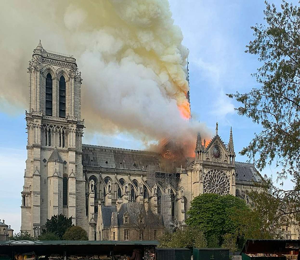 世界遺産 ノートルダム大聖堂 で火災 ルーヴル美術館らが結束を表明 美術手帖
