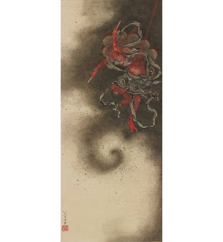 肉筆葛飾北斎 肉筆 葛飾北斎(池袋三越：開催) / 古本、中古本、古書籍の通販は