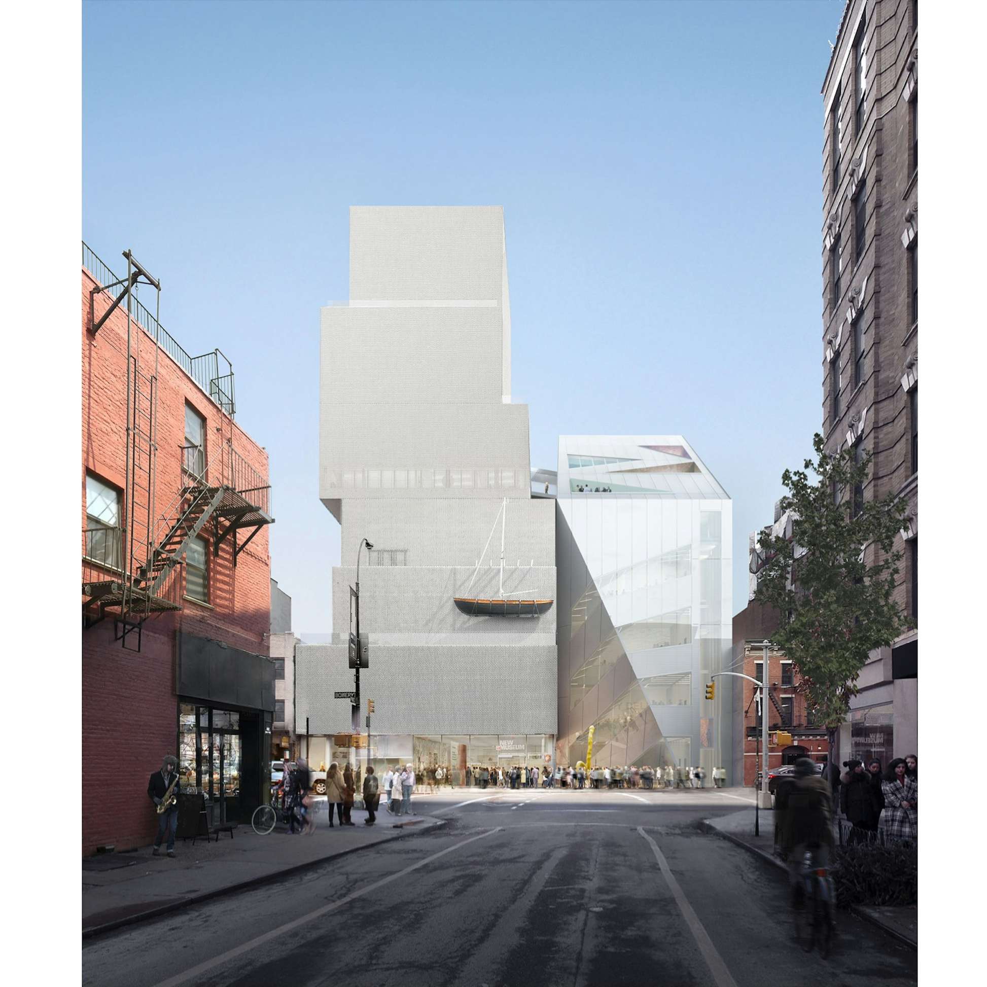 重松象平とレム・コールハースが設計。NYのニュー・ミュージアムが別館のデザインを発表