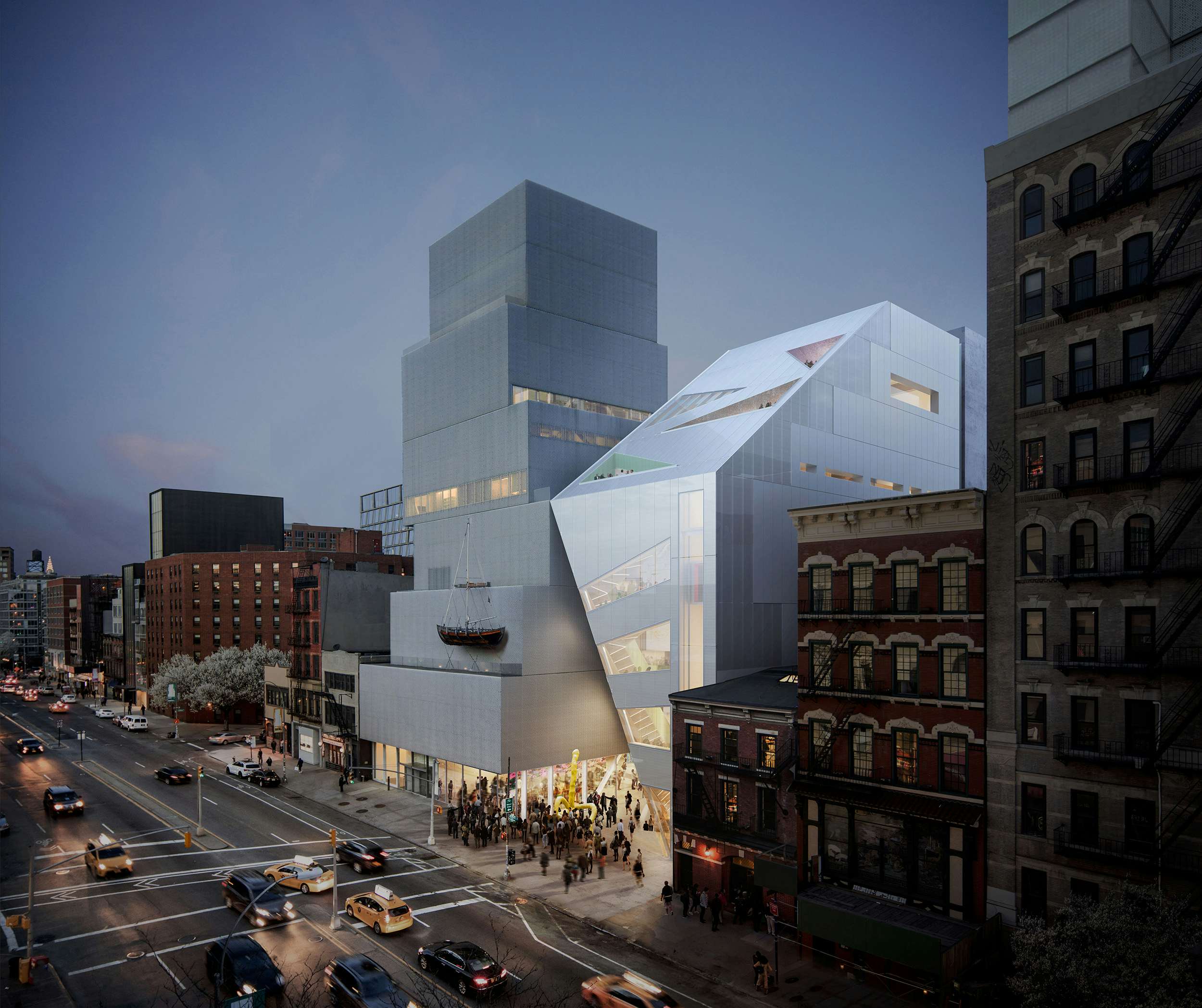 重松象平とレム・コールハースが設計。NYのニュー・ミュージアムが別館 