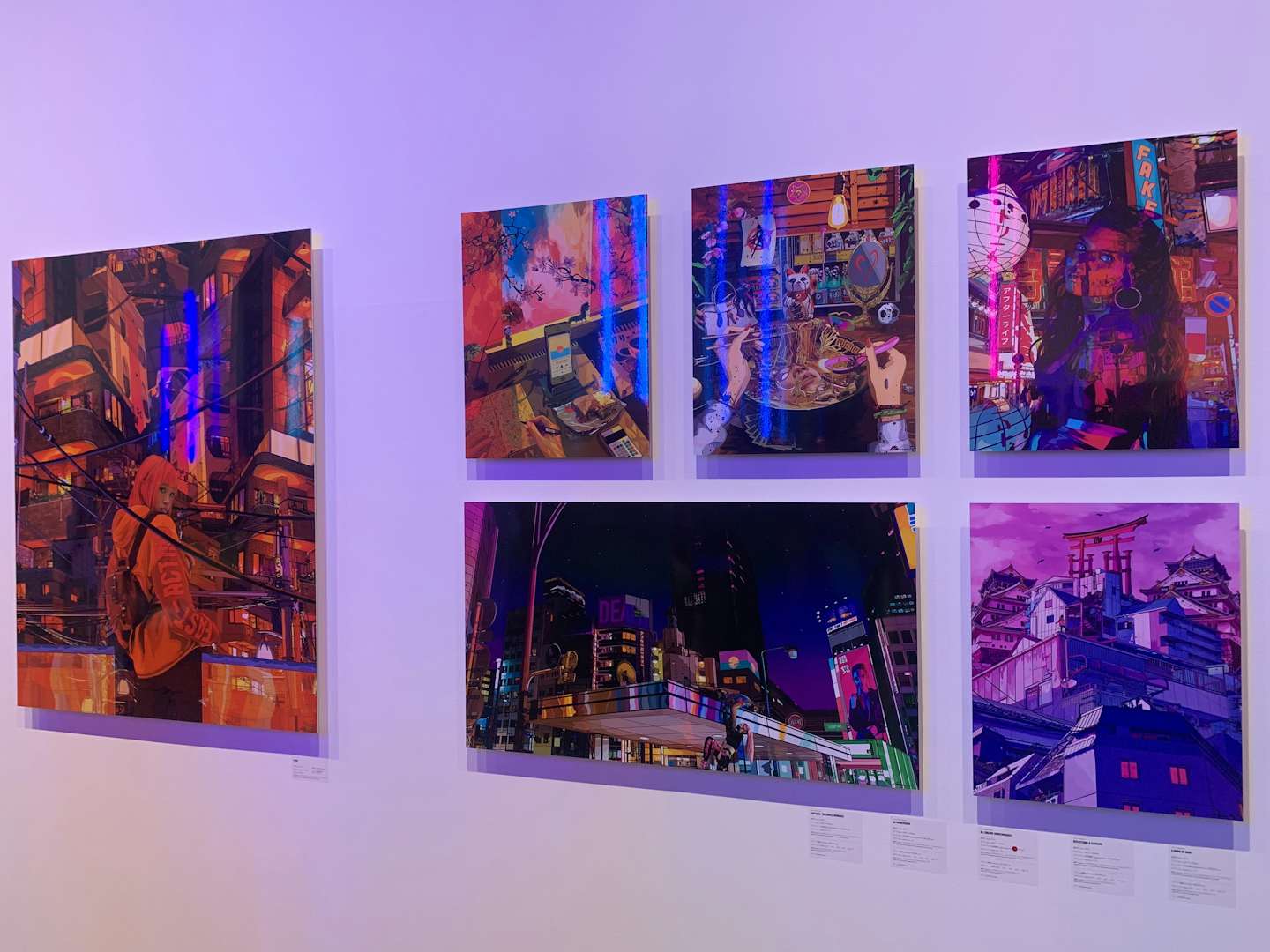 色彩あふれる サイバーな 世界とは Mad Dog Jonesの世界初個展 Afterl Ife をチェック 美術手帖