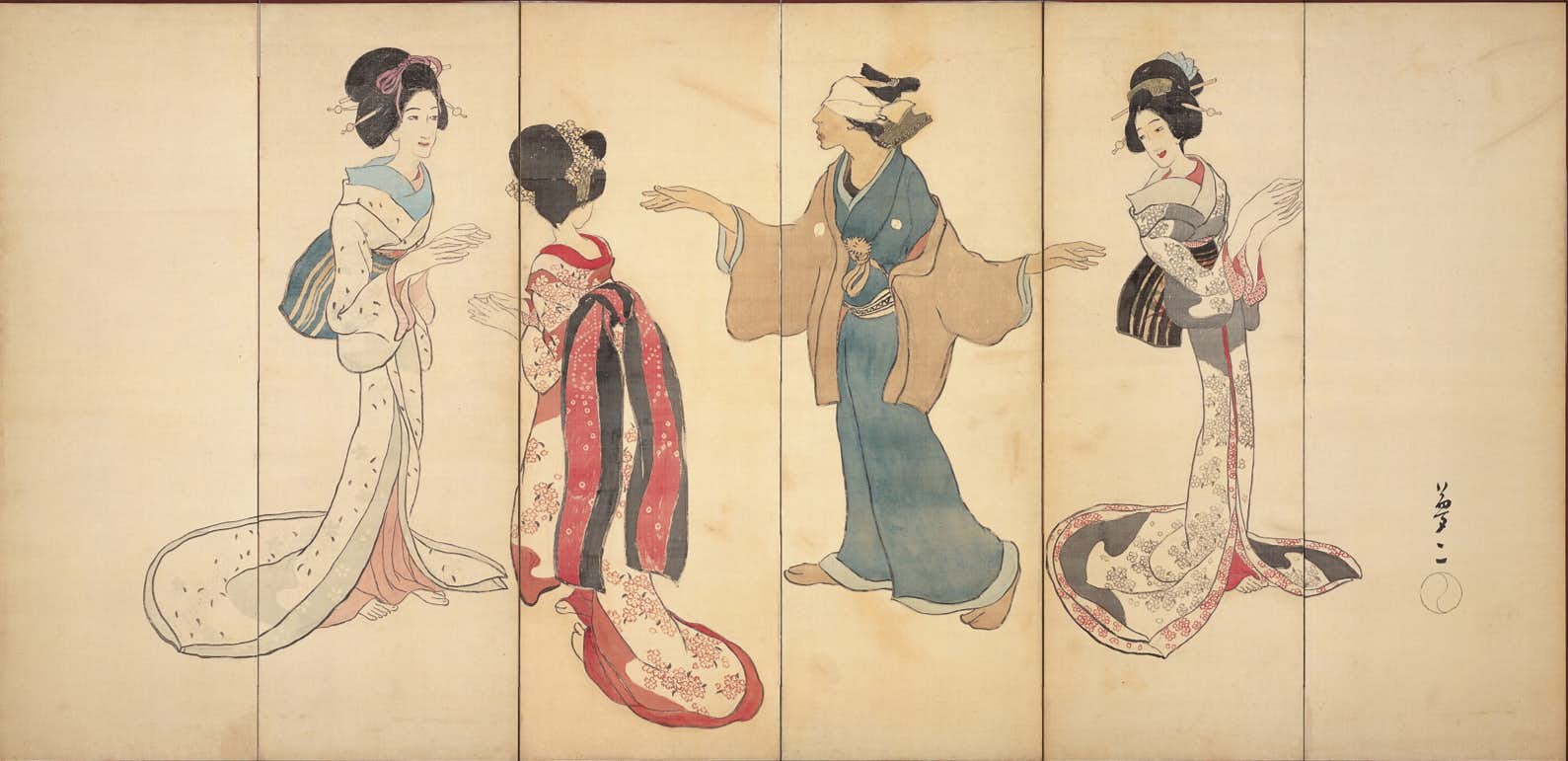 日米の「夢二式美人」が初の同時展示。髙島屋で「生誕135年 竹久夢二展