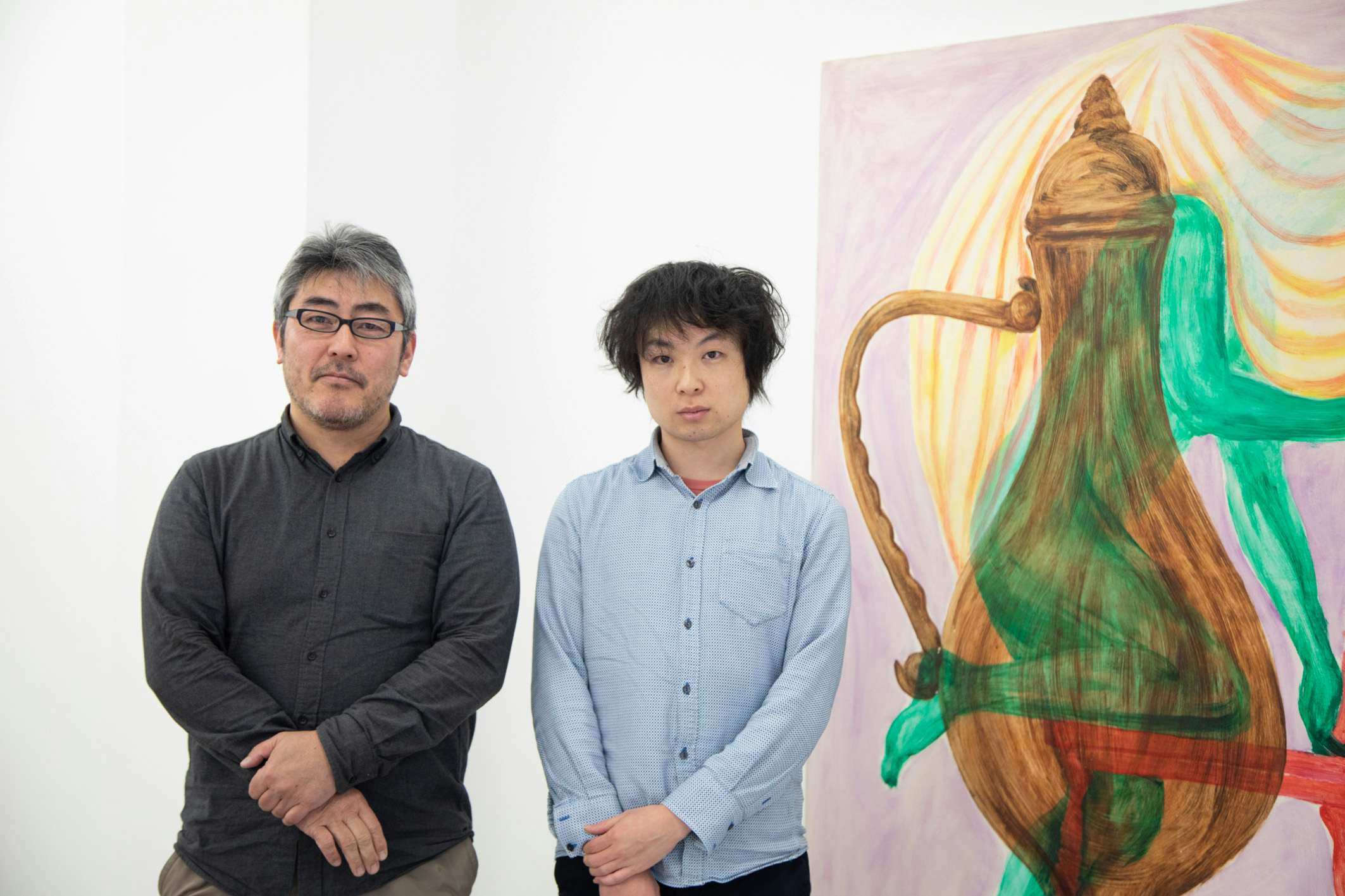 アーティストはいかに絵画を描き、そして見るのか。長谷川繁×梅津