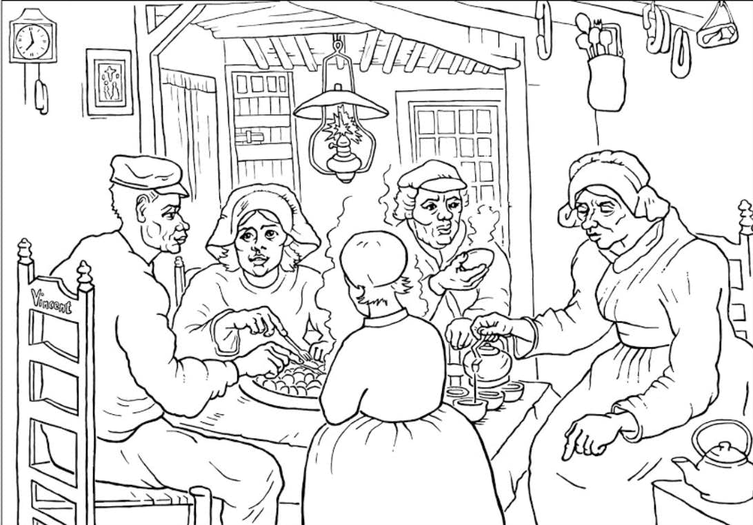 ゴッホ作品を塗ろう ファン ゴッホ美術館が塗り絵データを無料で公開中 画像ギャラリー 5 6 美術手帖 ゴッホ作品を塗ろう ファン ゴッホ美術館が塗り絵データを無料で公開中 画像ギャラリー 5 6 美術手帖