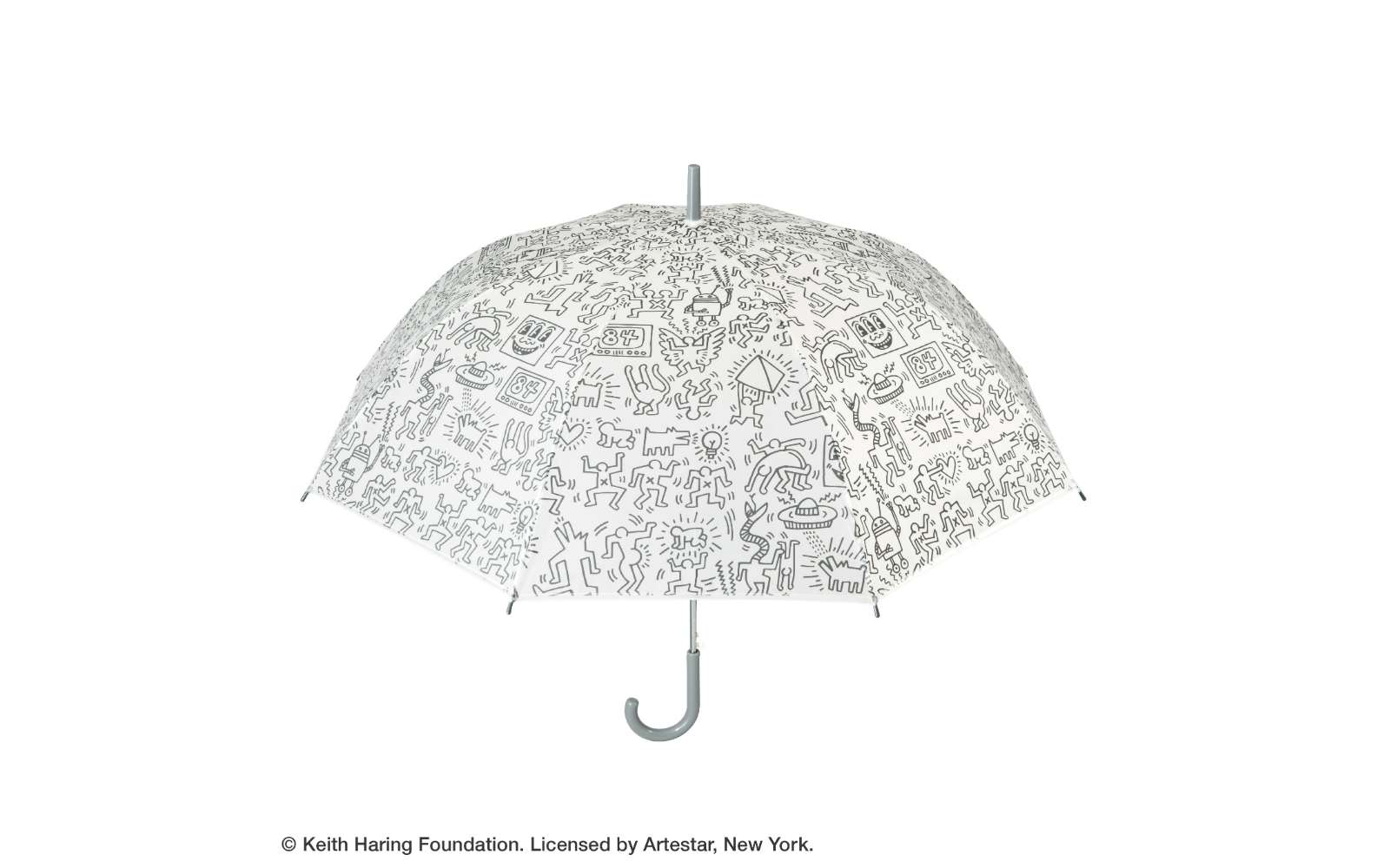ビニール傘をサステナブルに。雨の日を彩るキース・ヘリングの傘が登場｜美術手帖
