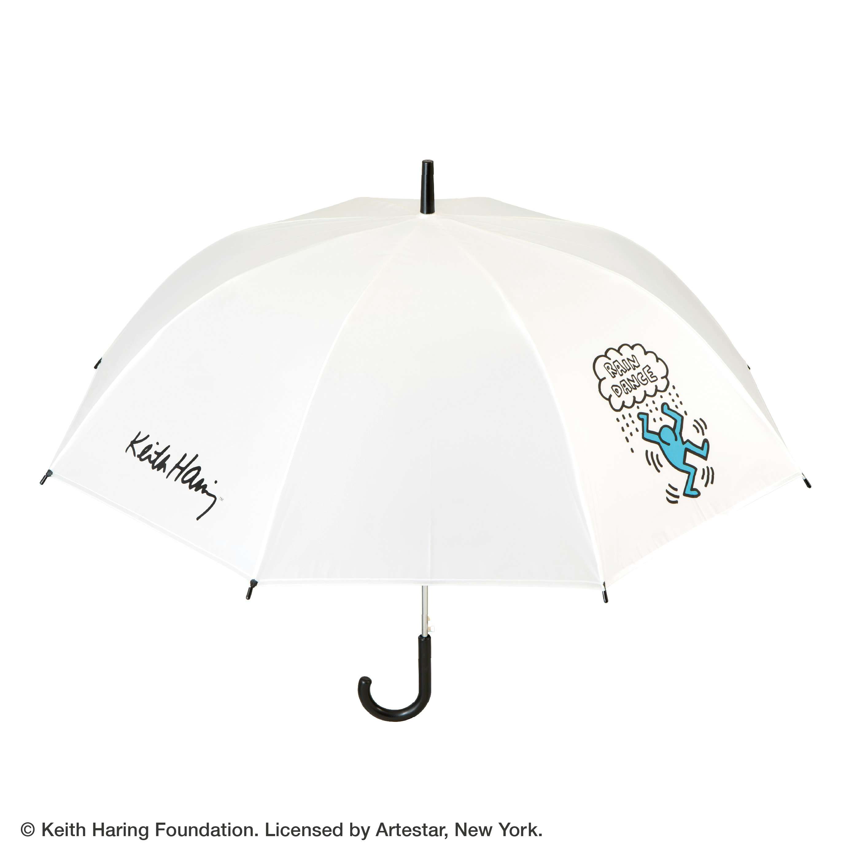 ビニール傘をサステナブルに。雨の日を彩るキース・ヘリングの傘が