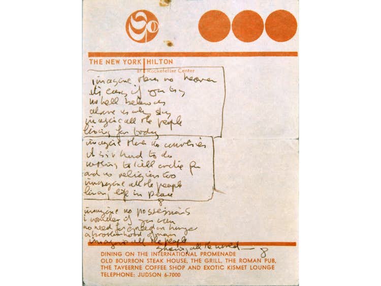 ジョン レノンとオノ ヨーコの軌跡をたどる Double Fantasy John Yoko 展が今秋開催へ 画像ギャラリー 5 5 美術手帖